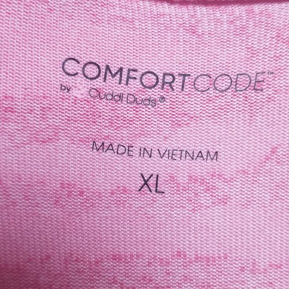 Comfort Code Cuddi Duds Sweet & Sassy Couquette Women's Rose Zebra Robe Sz XL - Picture 7 of 7